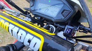 Can't Find The Plug? Gear Guage Install On Honda CRF250L 2018