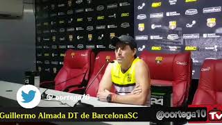 El DT de BSC Guillermo Almada habla del partido ante Guayaquil City