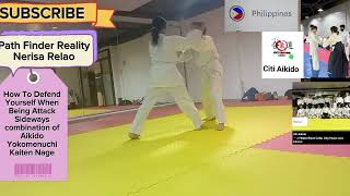 How To Defend From Sideways Strike Aikido Yokomenuchi Kaiten Nage