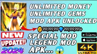 stickman legends offline game mod apk unlimited money and gems 2024