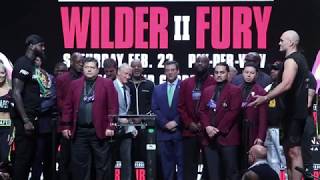 Tyson Fury VS Deontay Wilder 2 Official Weigh Ins for the Rematch