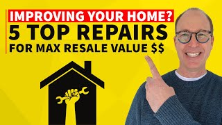 How 5 simple improvements can increase the resale value of your home.