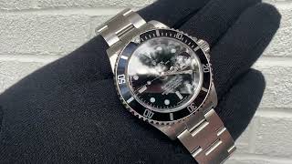 Rolex Submariner Date 16610LN F Serial Grailtimeco.com