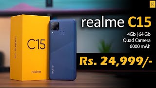 Realme C15 UNBOXING | Let's Quick Review... | Sale Impressions