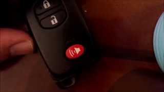 replacing toyota prius key fob battery smart key battery video