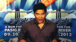 Martin Nievera Supports 09.30.2012 Run, Ride & Roll for the Pasig River