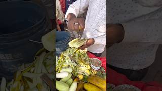 Must Eat Cucumber Cutting Serve with Masala -Indian Street Food