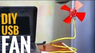 Dc motor life hack || diy usb fan || simple invention with dc motor