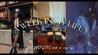 WEEKLY Vlog| A REALISTIC Week In My Life . . . Living Alone in ATL | How I Spent My Week +MORE