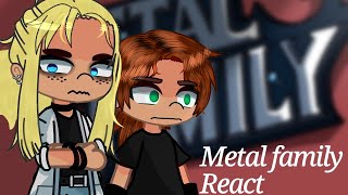 Metal family react to Glam's past| 1/1 | Gacha Club