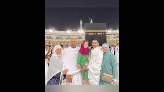 pregnant Aiman khan Performed Umrah