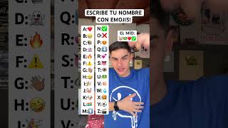 COMO ES TU NOMBRE CON EMOJIS??🧐