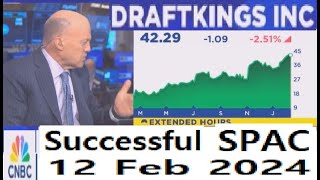 cnbc: Draftkings is one of few successful SPAC.