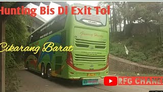 Hunting Bus Di EXIT Tol Cikarang Barat...