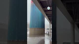 El Aeropuerto de El Prat de Barcelona inundado. Los meteorólogos preveían un otoño seco