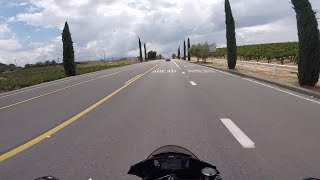 Aprilia Tuono V4 1100 Factory Explores Wine Country!