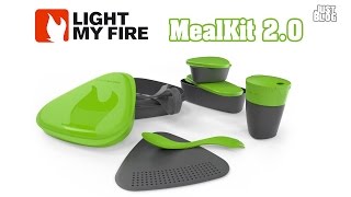 Распаковка набора посуды Light My Fire MealKit 2.0