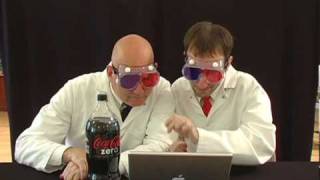 The Coke Zero & Mentos Rocket Car - Make Your Own 3D Glasses