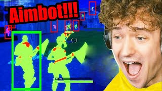 Crainer Cheating In Fortnite !!!