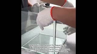 How to Apply Aquarium Sealant Properly?#aquariumsealant#silicone#tengyuchemical#aquariumsilicone