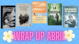 📚 WRAP UP ABRIL || 💧🌈 Thriller, romance juvenil y novela gráfica 🌼