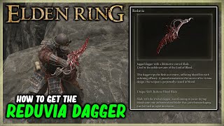 HOW TO GET THE REDUVIA DAGGER IN ELDEN RING - WEAPON LOCATION -INVADER BLOODY FINGER NERIJUS - CAVE