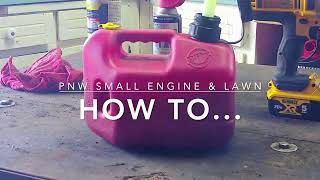 How to: Fix a Briggs Carb for free