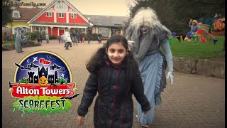 Alton Towers Scarefest is BACK! Post Pandemic Frights Begin, What it's Like to Enter Scarefest 2021