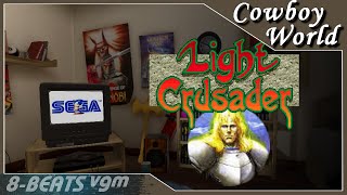 Light Crusader - Cowboy World  (On Relaxing Beats) Study | Chill | Cozzy Room [8-BeatsVGM]