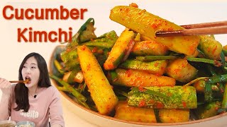 Cucumber Kimchi (Oi-Kimchi, 오이김치)