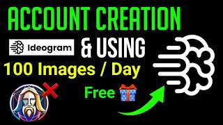 How to create account on ideogram & how to use ideogram 2024 | No. 01 AI Image Generator | #viral