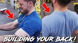 BACK WORKOUTS! Cable Rows/Lat Rows With UnrealEntGaming