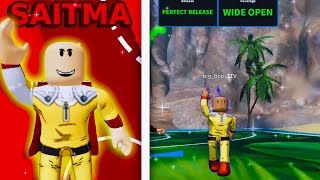 I WENT IN AS SAITMA (ONE PUNCH MAN) AND TOOK OVER HOOP NATION ROBLOX !!!