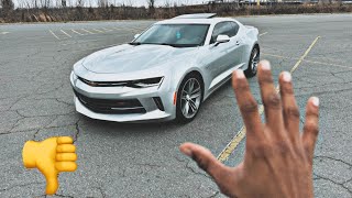 5 THINGS I DISLIKE ABOUT MY 2018 CAMARO RS 👎🔥