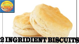 How To Make 2 INGRIDIENT BISCUITS With SHONDA!