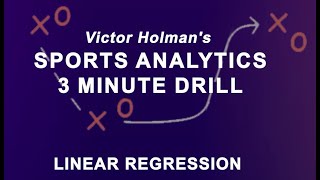 Linear Regression - Sports Analytics Methods