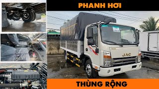 Giới Thiệu Xe Tải Jac N650 E5 Tải 6,5 Tấn Thùng 5,2 Mét Vừa Ra Mắt Thị Trường