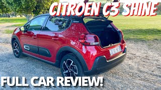 Citroen C3 Shine 1.2 PureTech Turbo 81kW - Stylish Hatchback | South African Tech Youtuber