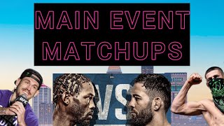 UFC Louisville Main Event Matchups