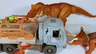 Jurassic World Fallen Kingdom Offroad Rescue truck and more!