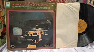 Retro Vintage Disco de Vinilo LP Jazz para...Su música para esos momentos... año 1971