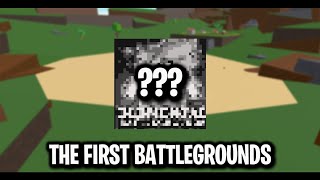 The FIRST Battlegrounds game in Roblox