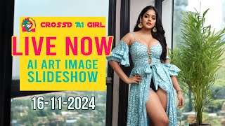 🔴 Live Now: Fashion Photography AI Art Image Slideshow | Model Look book #live #virtualinfluencer