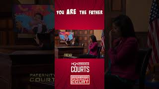 you ARE the father #courtshows #PaternityCourt #LaurenLake #CouplesCour #dnatest #youarethefather