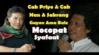 Lucunya Cak Priyo bersama Cak Nun dan Sabrang - Guyon Ama Bule A