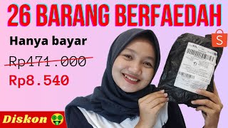 Haul barang murah shopee berfaedah | Shopee haul barang lucu dan murah | Produk luar negeri murah