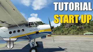 MSFS Tutorial de Startup no ANTONOV AN-2