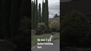 Dji mini 3 pro Active tracking test #djimini3pro @DJI