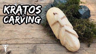 Carving Kratos From God Of War