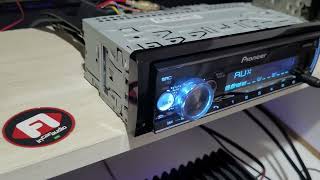 Pioneer MVH-X7000 + Rockford Fosgate Punch 100 DSM (Mods By Nuno)